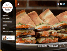 Tablet Screenshot of alalenapizzeria.com